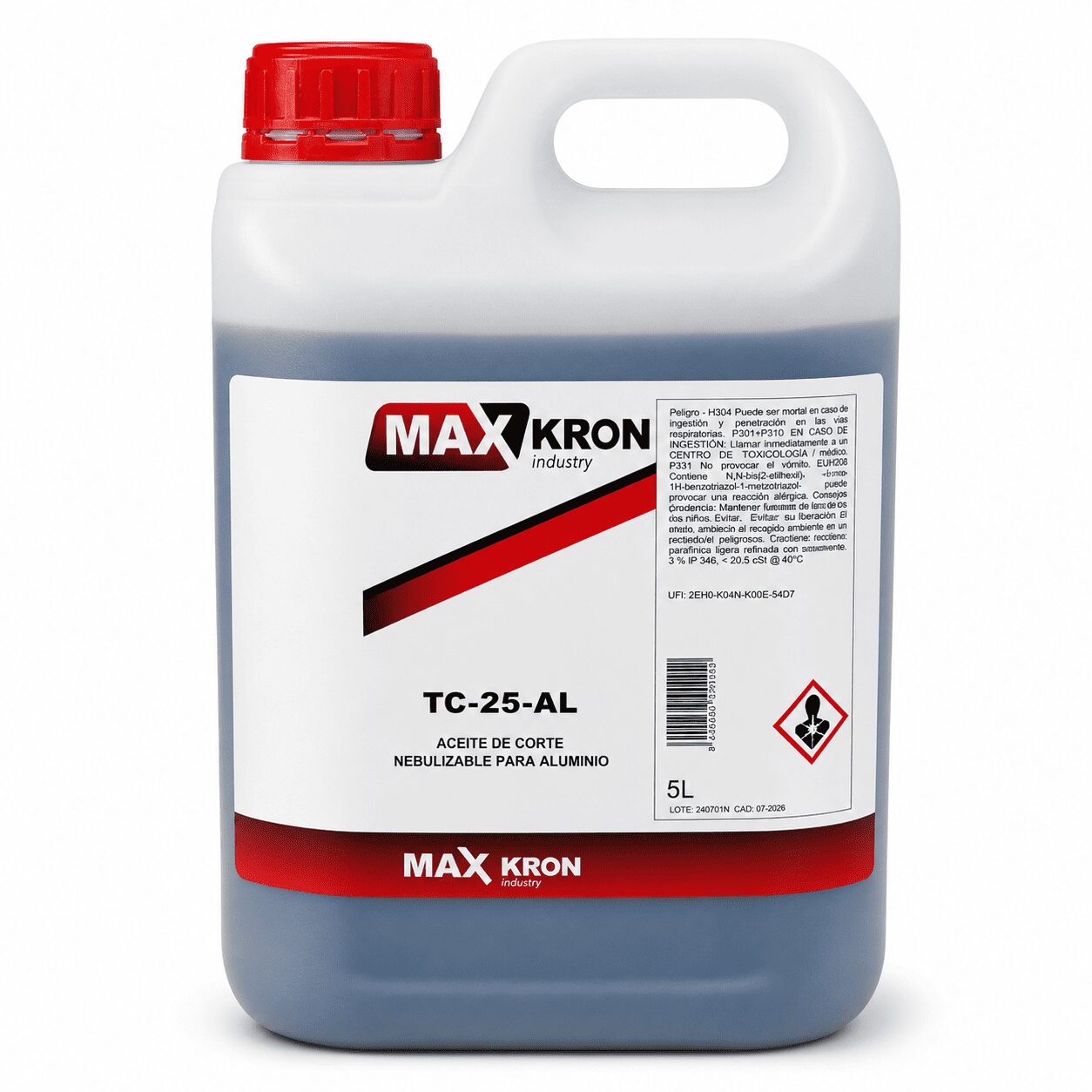 226310-8435204004899-Aceite-de-corte-para-aluminio-5-l-TC-25AL-MAXKRON Aceite de corte para aluminio 5 l - TC-25AL MAXKRON - Imagen 1
