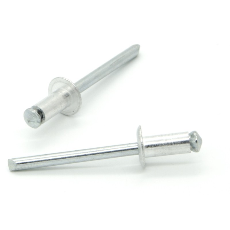 226733-8435387803654-Remache-aluminio-flor-4-8x18-0-mm-100-uds-caja-de-500-0074818-TUDELA Remache aluminio flor 4, 8x18, 0 mm 100 uds (caja de 500) - 0074818 TUDELA - Imagen 1