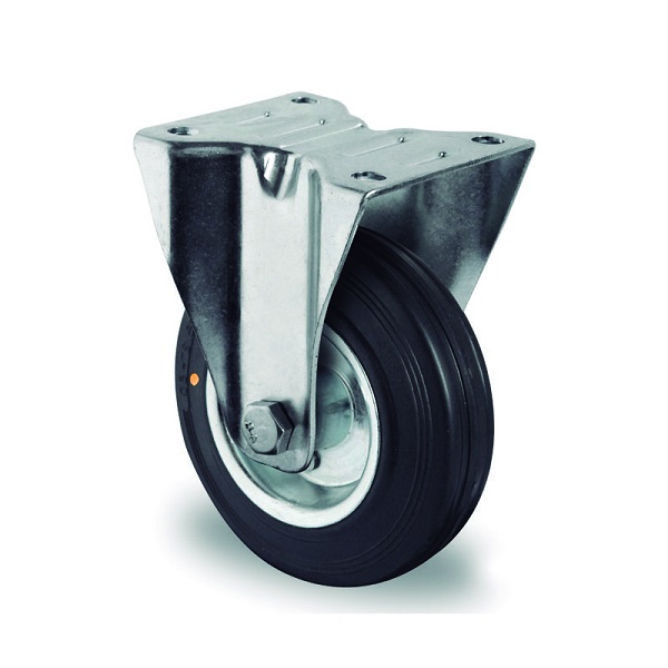 226839-8435427916139-Rueda-Basic-SWS4-R0N-goma-negra-125-fija-20C0125-CASCOO Rueda Basic SWS4 R0N goma negra 125 fija - 20C0125 CASCOO - Imagen 1
