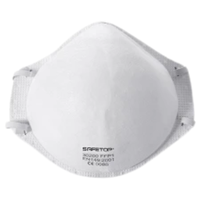 227386-8436588431776-Mascarilla-desechable-est-ndar-FFP3-NR-sin-valvula-31048H-SAFETOP Mascarilla desechable estándar FFP3 NR sin valvula - 31048H SAFETOP - Imagen 1