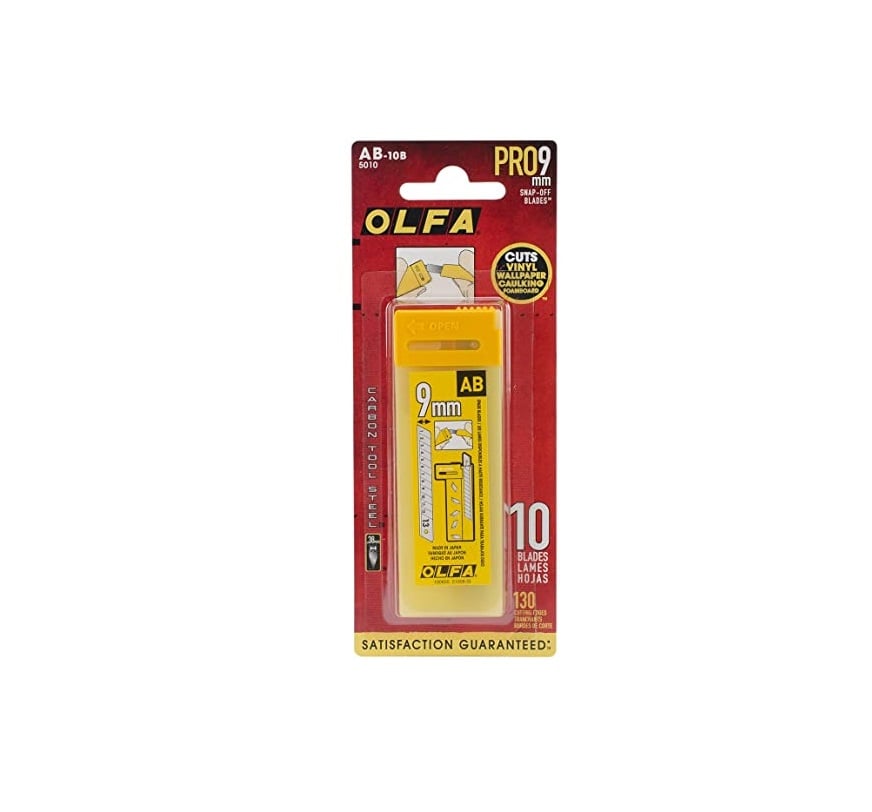 236394-91511500516-Recambio-de-hoja-PQ-10-cutter-9-mm-AB-10-OLFA Recambio de hoja PQ.10 cutter 9 mm - AB-10 OLFA - Imagen 1