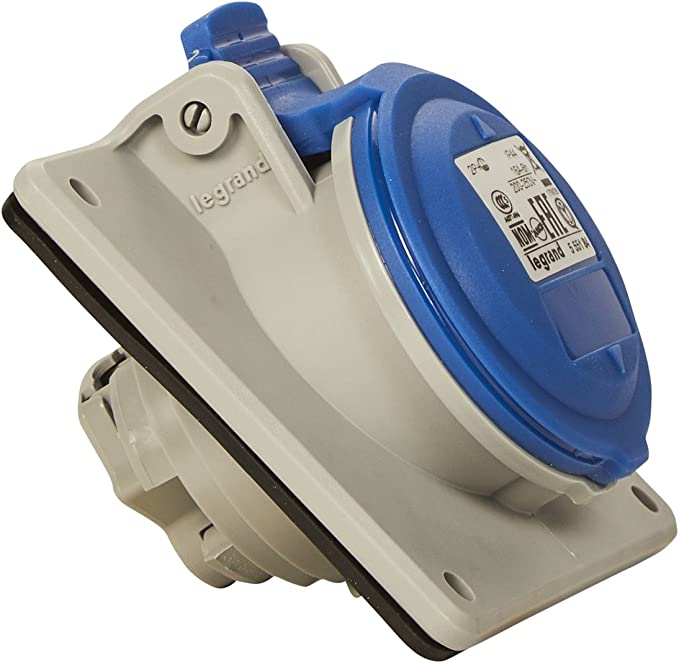257118-3303432033460-Base-industrial-empotrable-2P-T-16-A-250-V-090168-LEGRAND Base industrial empotrable 2P+T 16 A 250 V - 090168 LEGRAND - Imagen 1