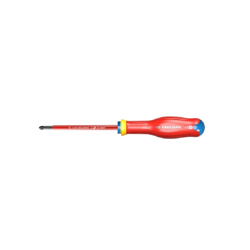 258821-3662424095795-Destornillador-PZ-1x100-1000-V-ATD1X100VE-FACOM Destornillador PZ 1x100 1000 V - ATD1X100VE FACOM - Imagen 1