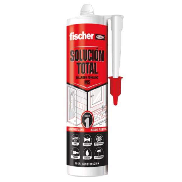268213-4048962509151-Pol-mero-de-montaje-blanco-Soluci-n-Total-MS-290-ml-570946-FISCHER Polímero de montaje blanco Solución Total MS 290 ml - 570946 FISCHER - Imagen 1